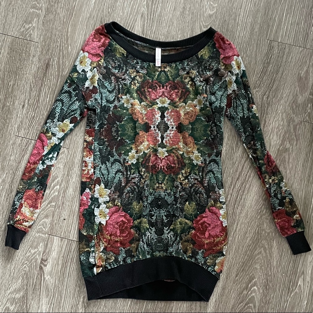 NWOT Floral Shirt/Dress
